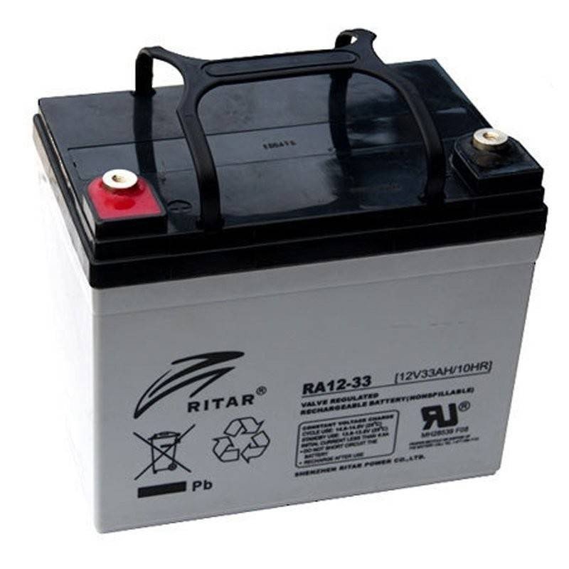 Batería 12v/33Ah Marca RITAR Modelo RA12-33