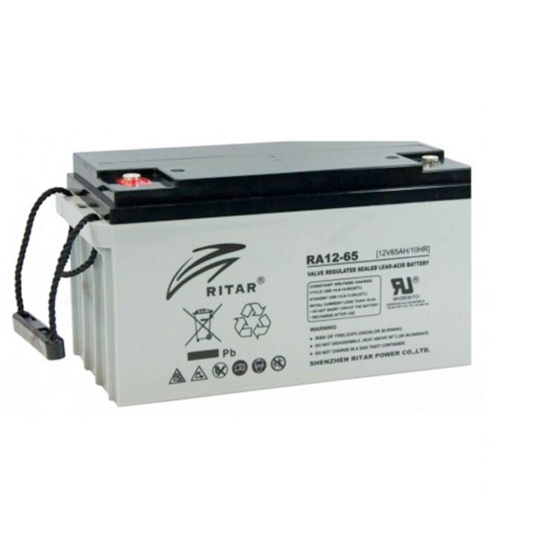 Batería 12v/65Ah Marca RITAR Modelo RA12-65