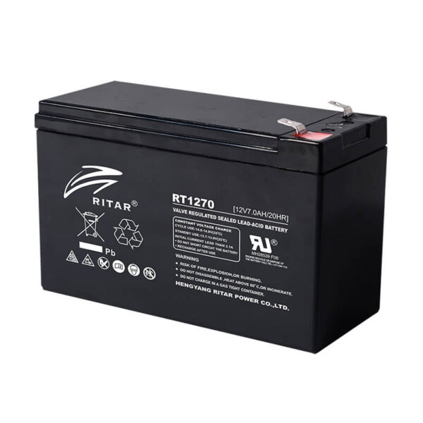 7Ah Marca RITAR Modelo RT1270