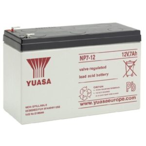 Batería 12v/7Ah Marca YUASA Modelo NP7-12