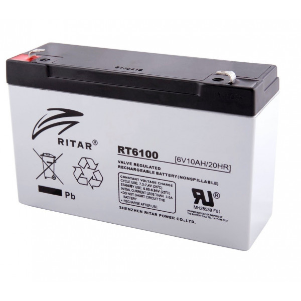 10Ah Marca RITAR Modelo RT6100