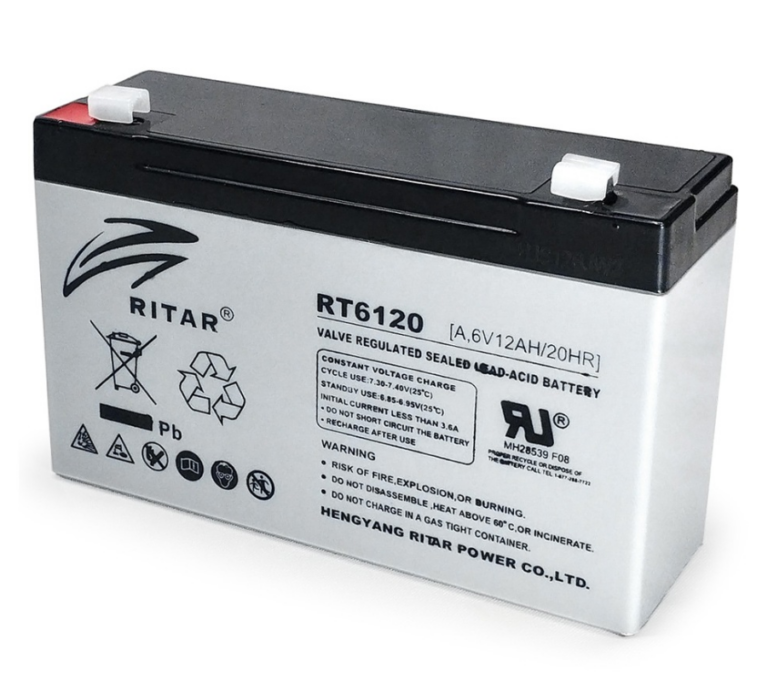 12Ah Marca RITAR Modelo RT6120